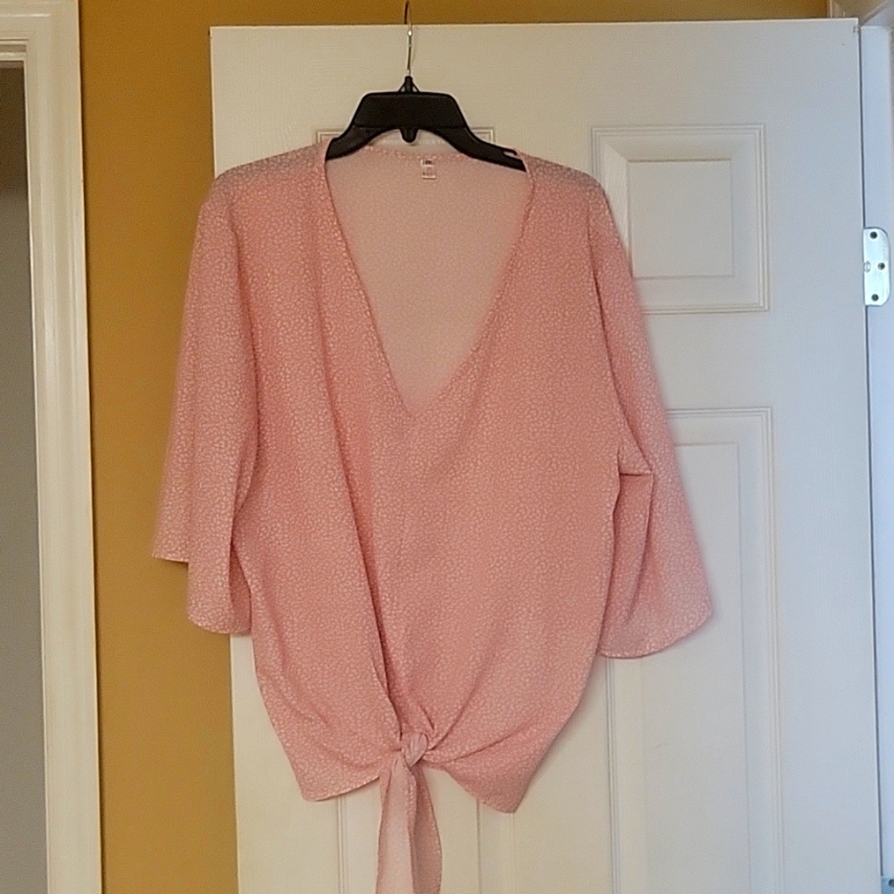 Tie at waist top